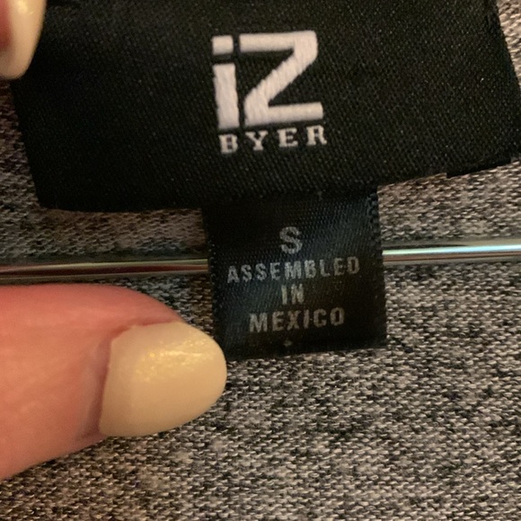 Vintage Iz Byer cardigan with hoodie - Picture 8 of 10